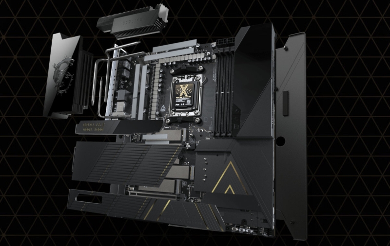 Материнская плата за $1300: MSI запустила продажи MEG X870E Godlike X Edition