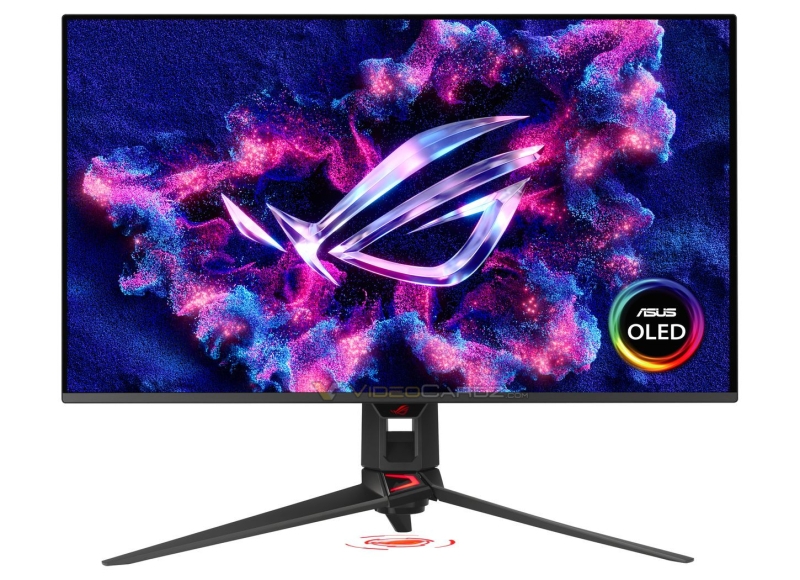 Монитор Asus ROG PG32UCDM3 Black Shield QD-OLED предложит поддержку DisplayHDR True Black 500 и DisplayPort 2.1