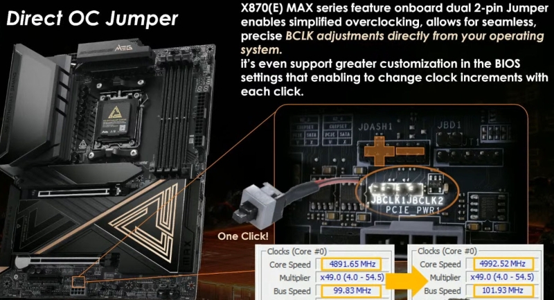 MSI представила материнские платы X870E Max и Evo, готовые к будущим процессорам AMD Ryzen