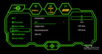 Обзор игрового QD-OLED WQHD-монитора Titan Army G2785S: новый китайский подход
