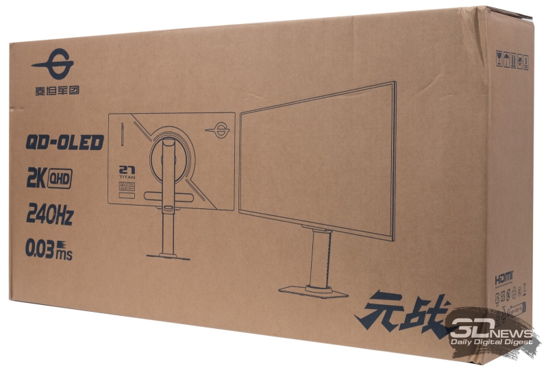 Обзор игрового QD-OLED WQHD-монитора Titan Army G2785S: новый китайский подход