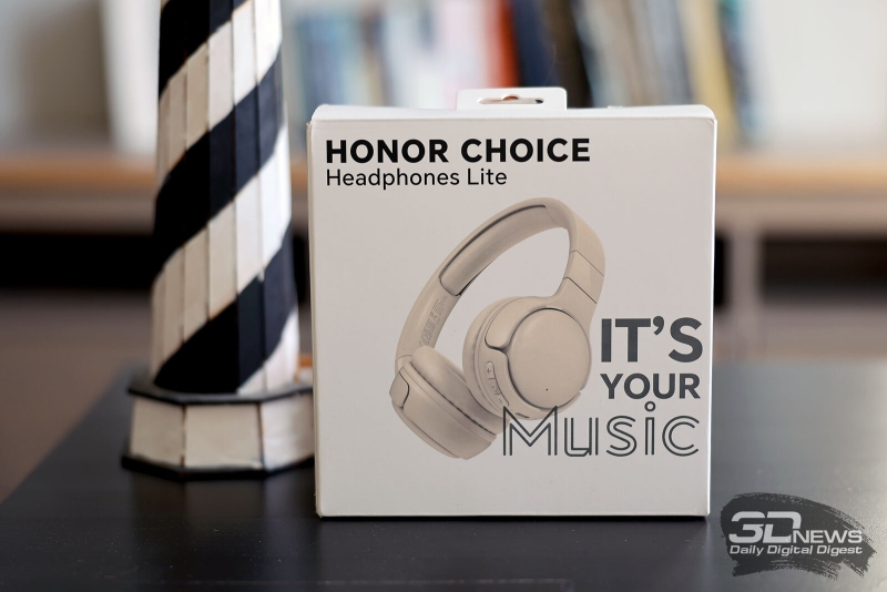Обзор наушников HONOR CHOICE Headphones Lite с аномальной автономностью