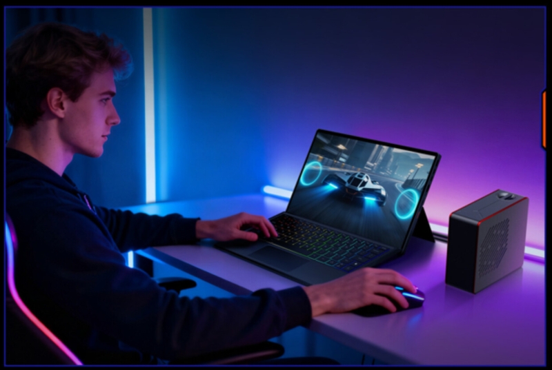 OneXPlayer представила Super X — геймерский гибрид планшета и ноутбука с Ryzen AI Max+ 395 и жидкостным охлаждением