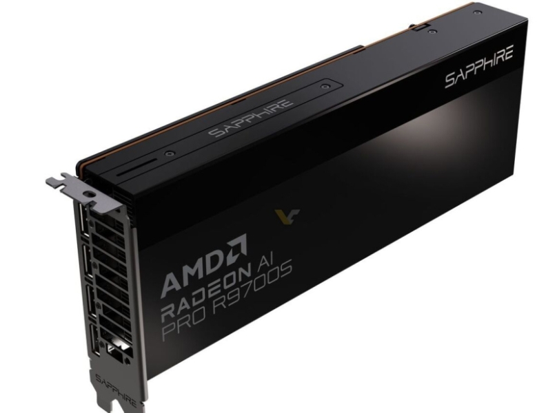 PowerColor, Sapphire и ASRock представили безвентиляторные версии видеокарт Radeon AI Pro R9700S и R9600D