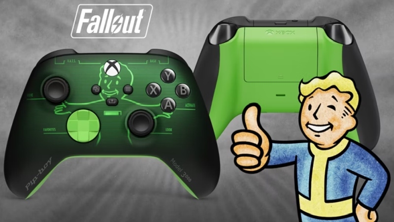 Представлены игровые контроллеры Xbox для поклонников Fallout — в стилистике Pip-Boy
