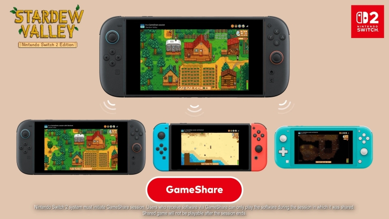 Stardew Valley без предупреждения вышла на Nintendo Switch 2 с бесплатным апгрейдом и локальным кооперативом на четверых