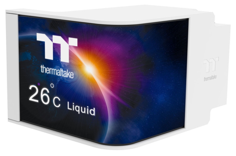 Thermaltake выпустила СЖО с 6,67-дюймовым изогнутым AMOLED-экраном и платной ИИ-функцией генерации фоновых изображений