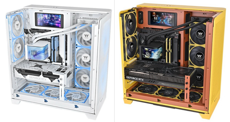 Thermaltake выпустила СЖО с 6,67-дюймовым изогнутым AMOLED-экраном и платной ИИ-функцией генерации фоновых изображений