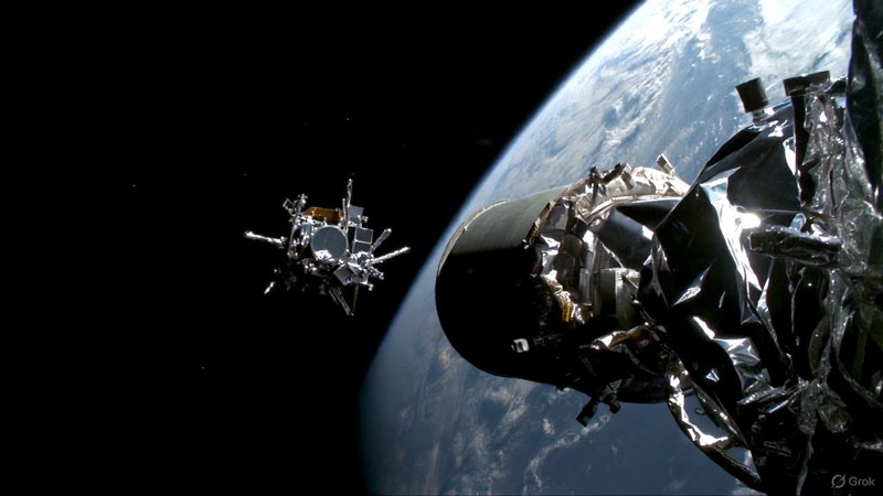 В шаге от катастрофы — китайский спутник пронёсся всего в 200 метрах от спутника Starlink