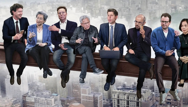 Журнал Time назвал «Человеком года» Хуанга, Альтмана, Маска и других архитекторов ИИ