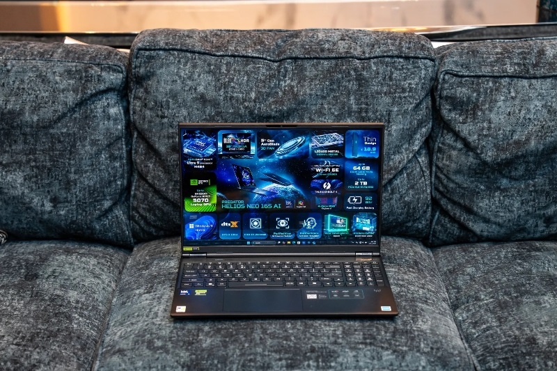 Acer представила ноутбук Swift 16 AI с огромным тактильным трекпадом с поддержкой стилуса