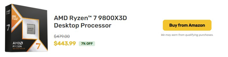 AMD запустила продажи Ryzen 7 9850X3D по цене $499 &mdash; Ryzen 7 7800X3D и 9800X3D подешевели