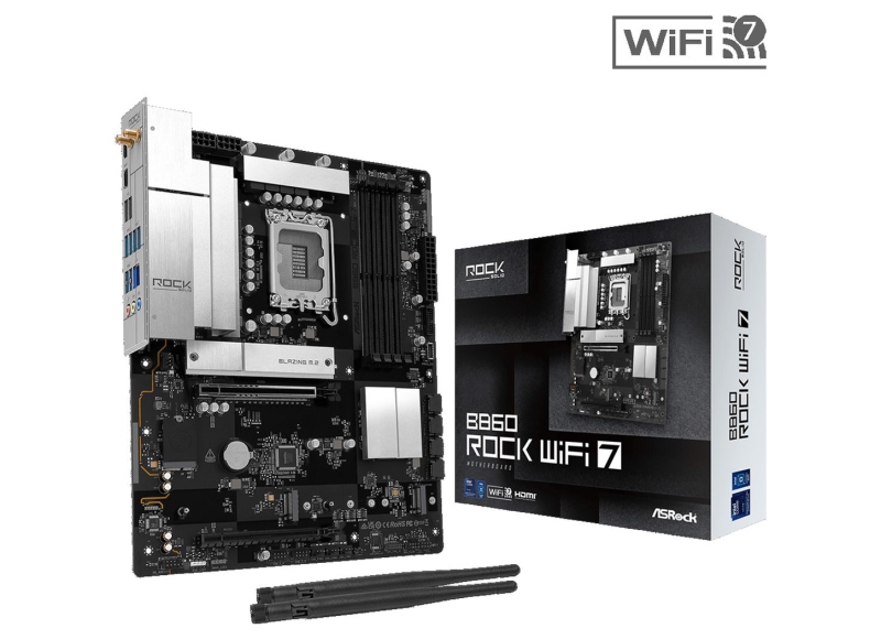 ASRock представила серию материнских плат Rock на чипсетах AMD B850 и Intel B860