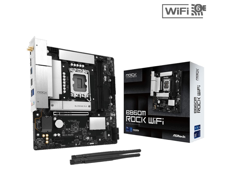 ASRock представила серию материнских плат Rock на чипсетах AMD B850 и Intel B860