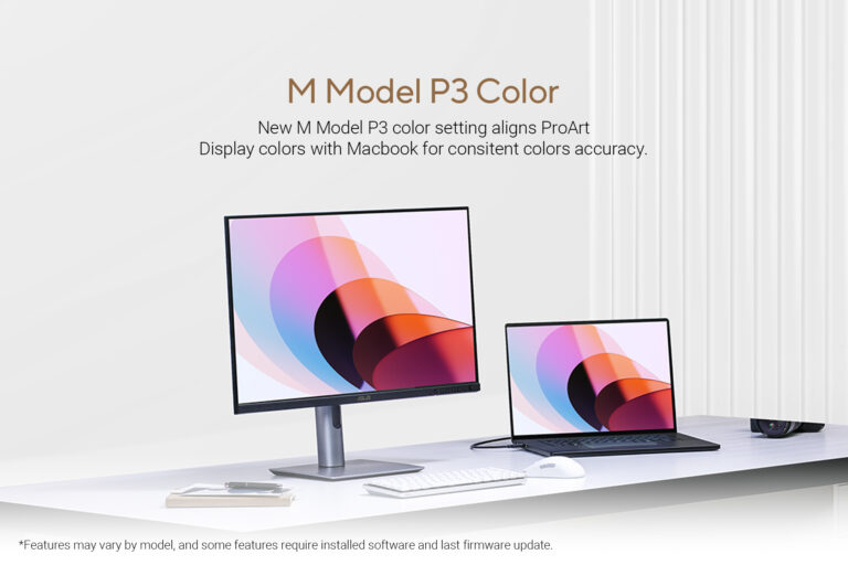 Asus добавила в мониторы ProArt синхронизацию цвета с компьютерами Apple Mac