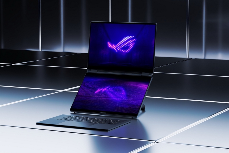 Asus представила игровой ноутбук ROG Zephyrus Duo с парой 16-дюймовых экранов и GeForce RTX 5090