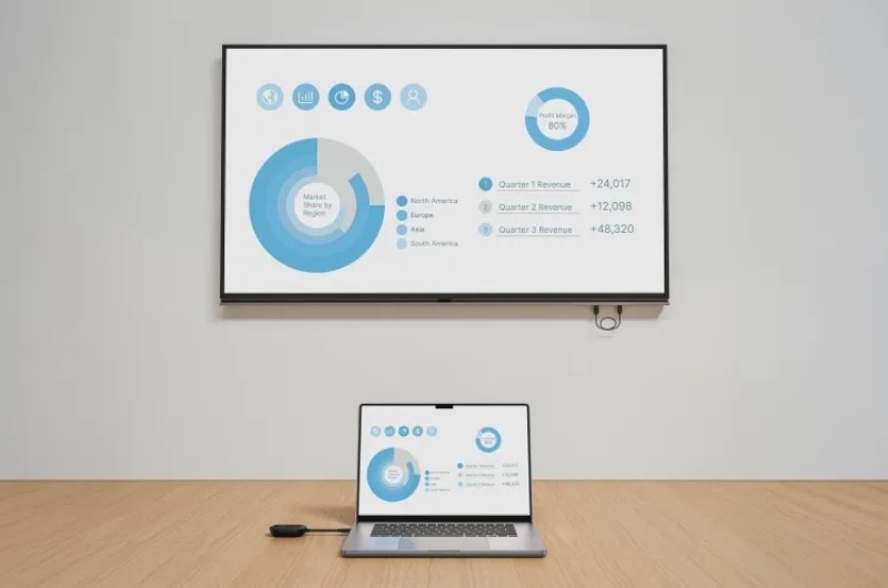 Belkin представила адаптер, превращающий любой дисплей в беспроводной &mdash; без Wi-Fi и на расстоянии до 40 м