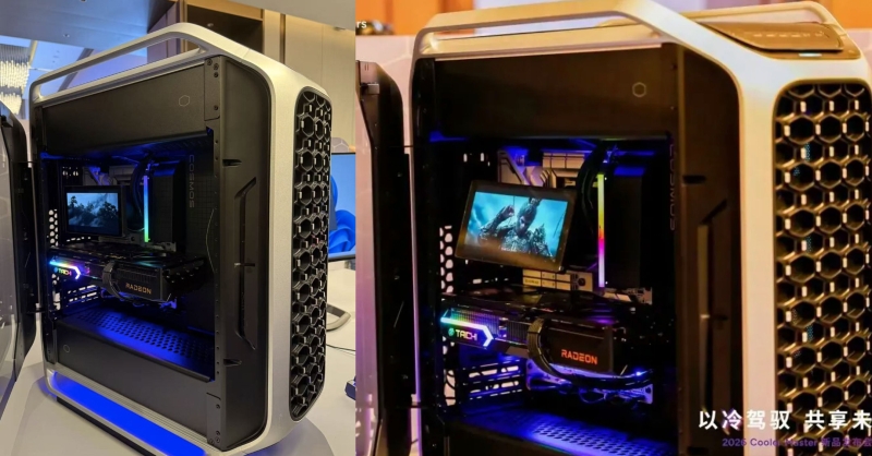 Cooler Master показала огромную СЖО для 2000-Вт чипов &mdash; у неё четыре 180-мм вентилятора