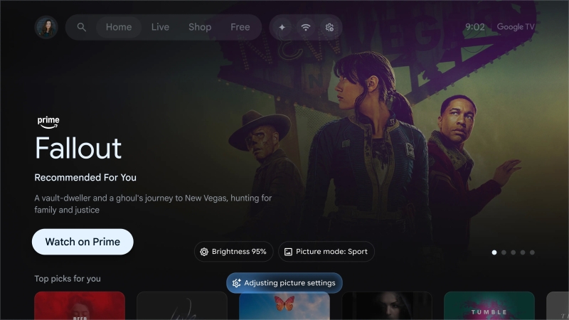 Gemini для Google TV научится настраивать телевизоры и генерировать фото и видео в Nano Banana и Veo