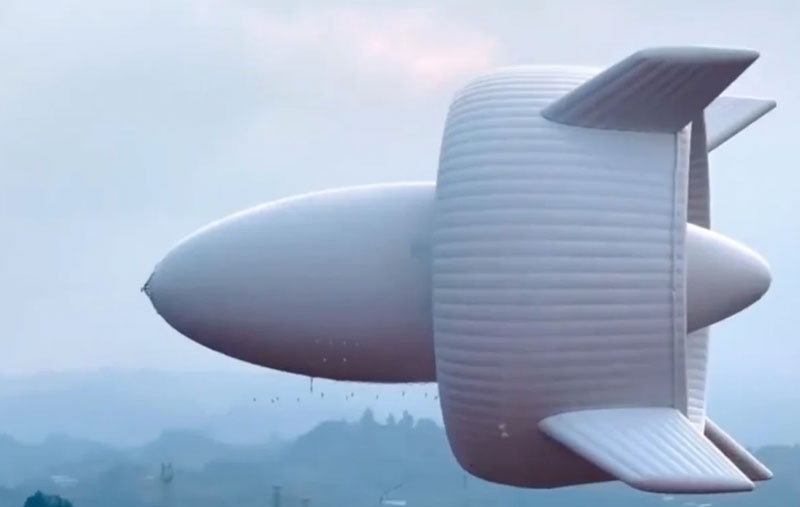 Китай запустил гибрид ветряка и дирижабля — небесную электростанцию мощностью 3 МВт