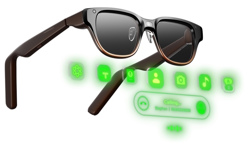 Lenovo показала умные очки с ИИ — они подсказывают, переводят и читают текст перед глазами