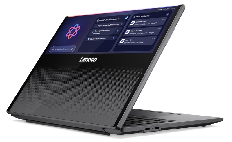 Lenovo придумала ThinkPad&nbsp;с &laquo;растущим&raquo; экраном, который ещё и загнут на изнанку