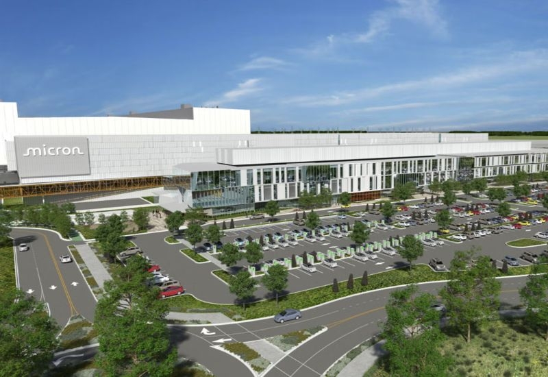Micron на следующей неделе заложит фундамент крупнейшего комплекса по производству памяти в США