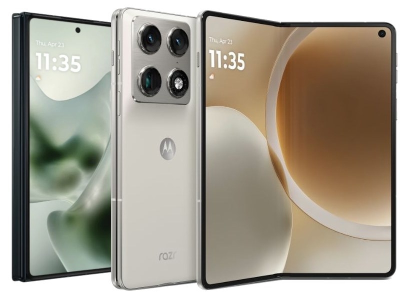 Motorola представила свой первый смартфон-книжку &mdash;&nbsp;Razr Fold с дисплеем 8,1" и чипом Snapdragon 8 Gen 5