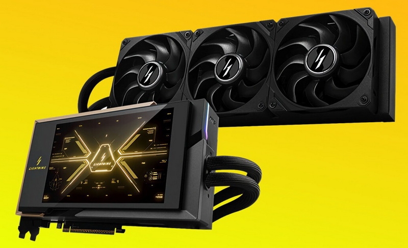 MSI официально представила GeForce RTX 5090 32G Lightning Z &mdash; для неё рекомендуется блок питания мощностью не менее 1600 Вт