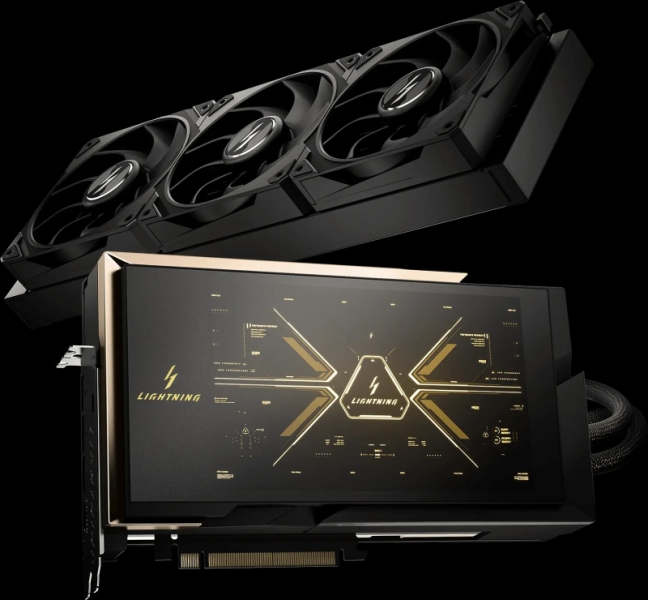 MSI выпустит сразу три версии сверхмощной GeForce RTX 5090 Lightning: X, Z и OCER &mdash; последняя в открытой продаже не появится