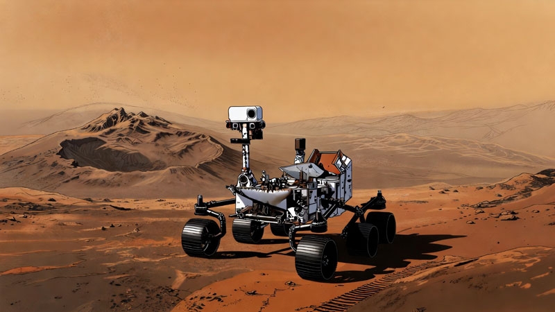 NASA впервые доверило ИИ управление марсоходом — он проехал почти полкилометра