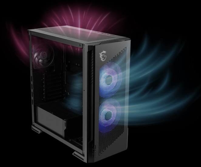 Обзор и тестирование корпуса MSI Velox 300R AirFlow PZ