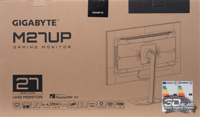 Обзор игрового 4K IPS-монитора Gigabyte M27UP: разнообразия ради