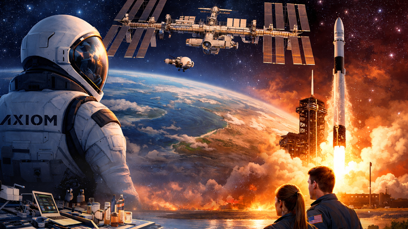 Очередная группа космических туристов отправится на МКС в январе 2027 года &mdash; Axiom и NASA подписали контракт