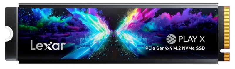 Представлен первый твердотельный накопитель формата M.2 mSSD &mdash;&nbsp;Lexar Play X PCIe 4.0