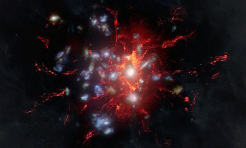 Ранняя Вселенная оказалась горячее, чем предсказывали теории