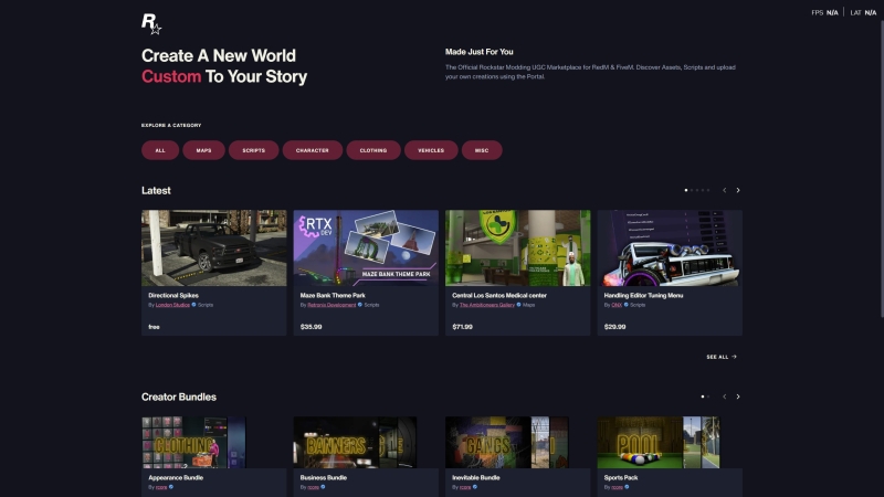 Rockstar запустила магазин платных модов для GTA V и Red Dead Redemption 2