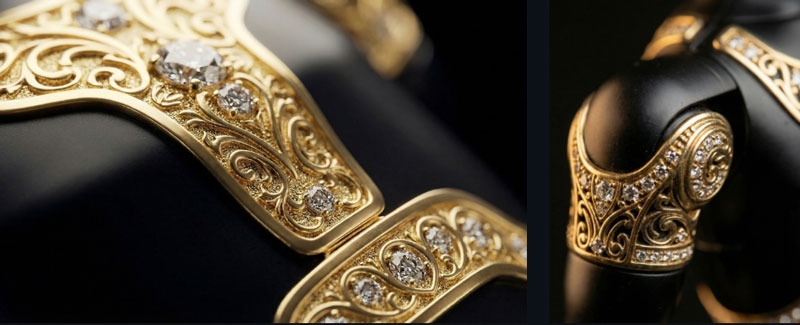 Российский производитель золотых телефонов Caviar представил робота &laquo;Аладдин&raquo; в восточном стиле