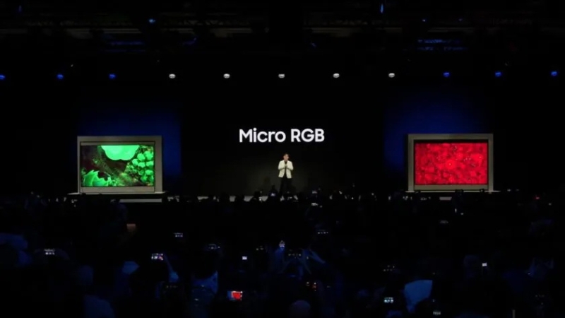 Samsung представила первый в мире 130" телевизор с подсветкой Micro RGB&nbsp;&mdash; у него широченный цветовой охват