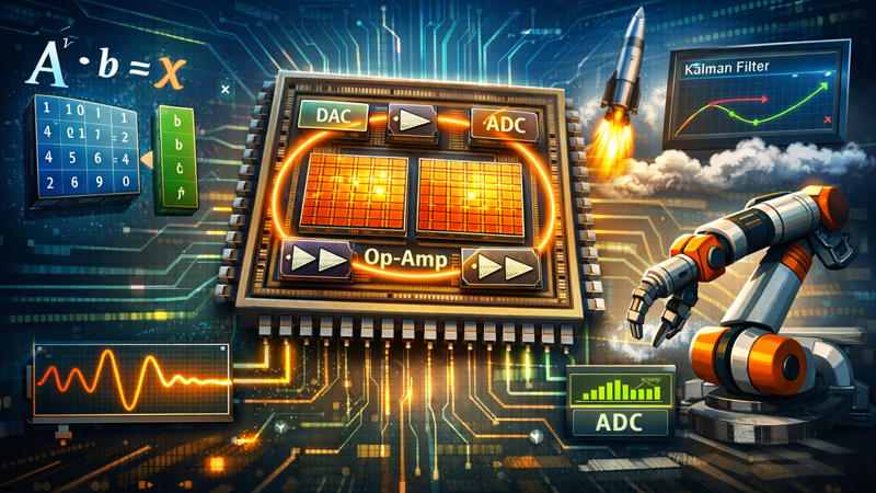 Созданный в Европе аналоговый чип оказался в 5000 раз эффективнее цифровых решений