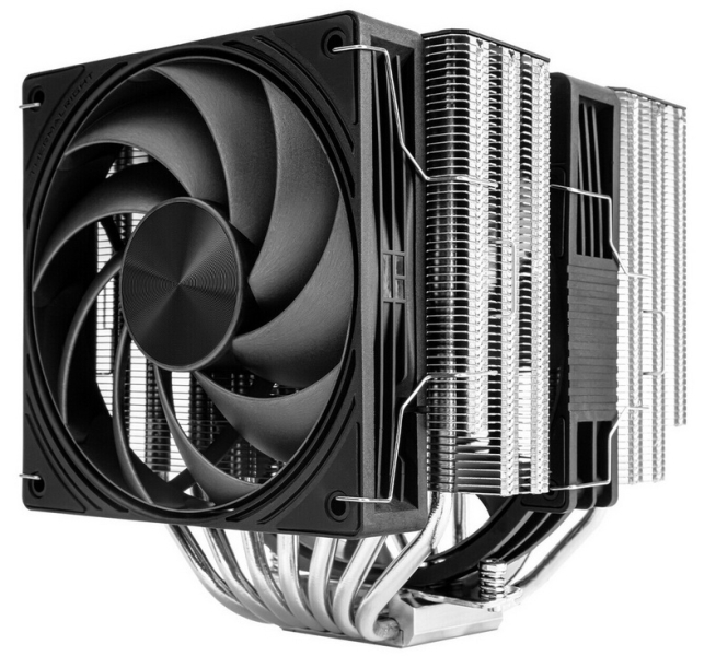 Thermalright представила большой двухбашенный кулер Frost Tower 140 с разнокалиберными вентиляторами