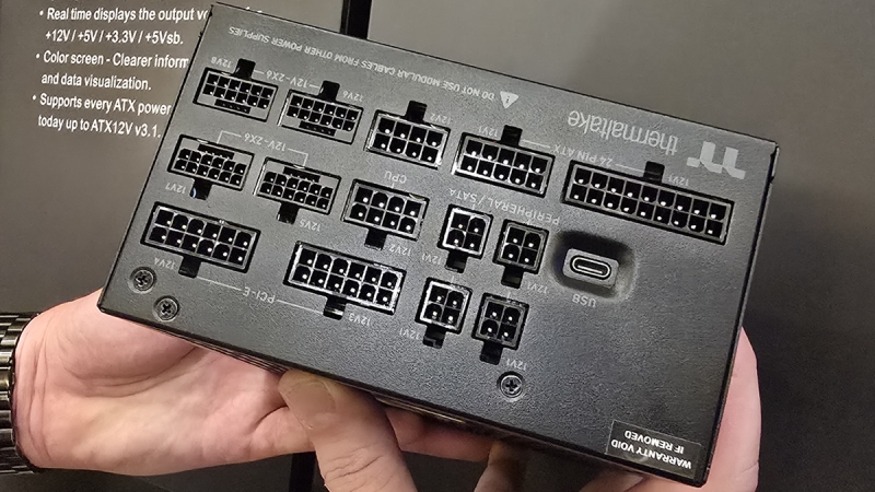 Thermaltake представила блоки питания мощностью до 3000 Вт и модели с заменяемыми разъёмами