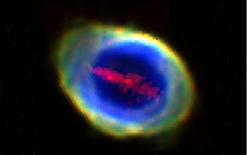 Туманность Кольцо оказалась с сюрпризом, который ждал открытия 250 лет