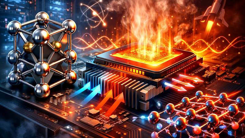 Учёные открыли металл для лучших радиаторов &mdash; его теплопроводность втрое выше меди