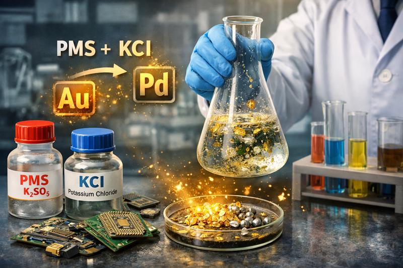 В Китае открыли лучший способ добычи драгметаллов из электронного мусора &mdash; без печей и катализаторов