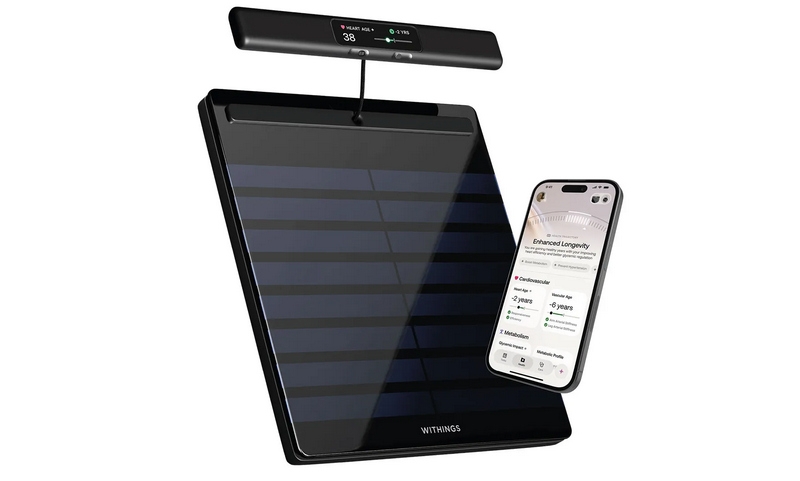 Withings представила &laquo;станцию долголетия&raquo; &mdash; умные весы Body Scan 2 с мониторингом&nbsp;метаболизма и здоровья сердца