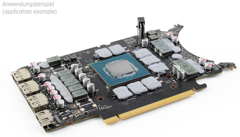 Alphacool представила жидкие термопрокладки Apex Thermal Putty X1