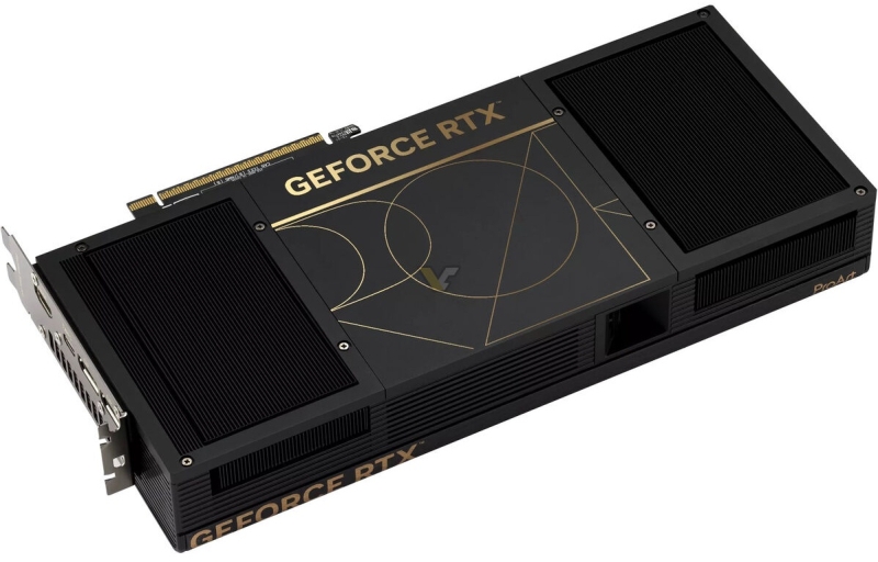 Asus поделилась деталями ProArt GeForce RTX 5090 &mdash; минималистичный дизайн в стиле Founders Edition и заводской разгон GPU