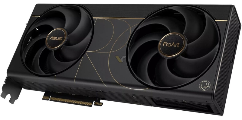 Asus поделилась деталями ProArt GeForce RTX 5090 &mdash; минималистичный дизайн в стиле Founders Edition и заводской разгон GPU