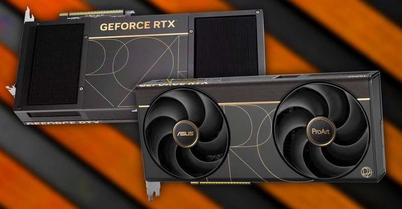 Asus поделилась деталями ProArt GeForce RTX 5090 &mdash; минималистичный дизайн в стиле Founders Edition и заводской разгон GPU